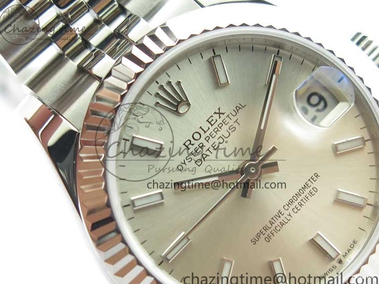 278271 Silver Jubilee Maker on Dial Datejust Edition 31mm Marker SS Bracelet BP Best Sticks 1227